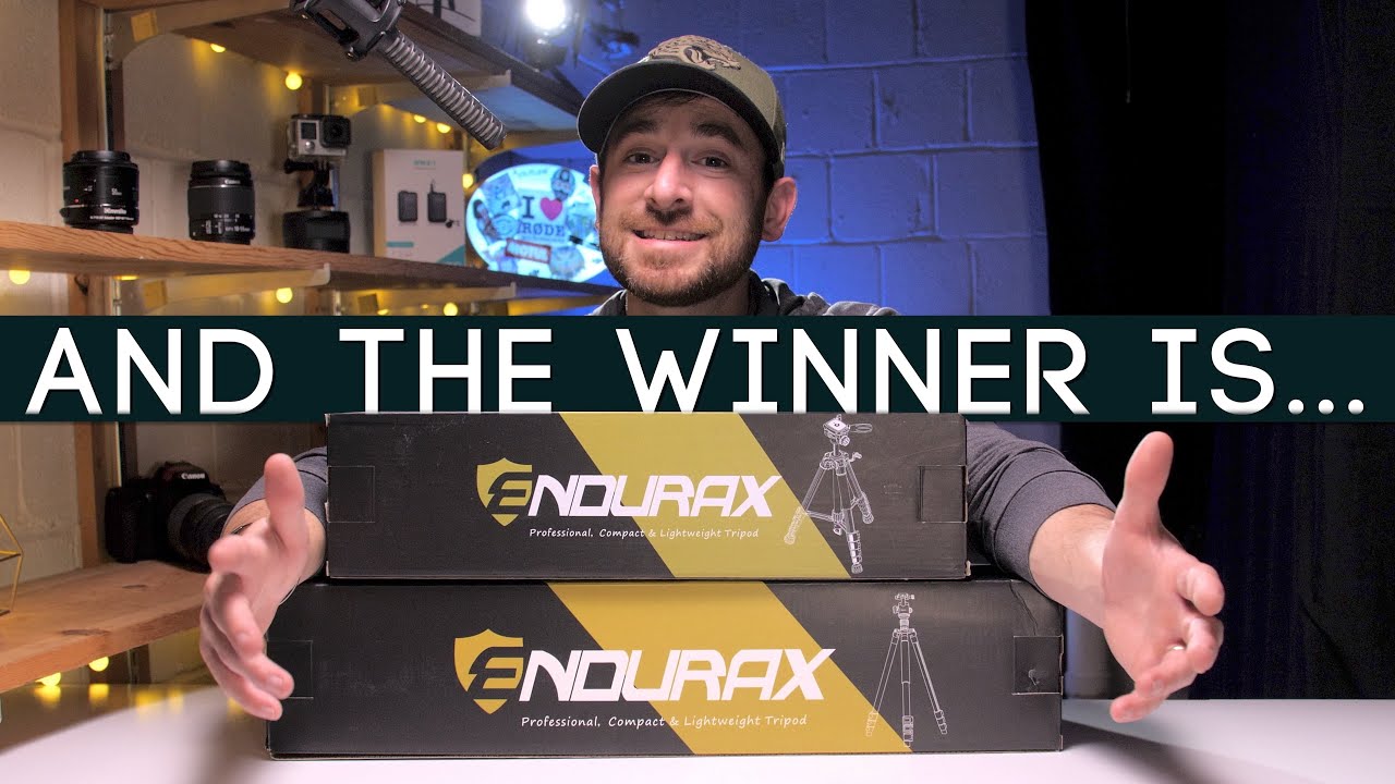 Endurax Tripod Giveaway 