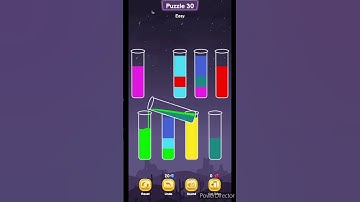 Water Color Sort Level 30 #shorts