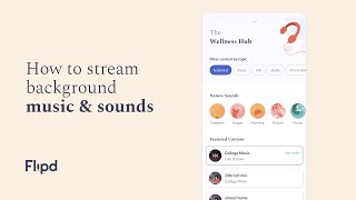 Flipd app tutorial: Streaming lofi study music screenshot 5
