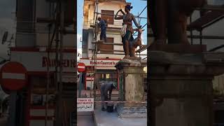 تمثال الغزالة #حي لاكولون #فديو تام لابس#ai #عنابة #الجزائر
