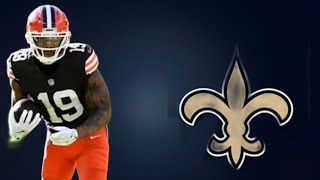 New Orleans Saints Sign Cedric