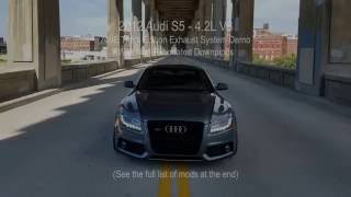 2012 Audi S5 Takeoff - Awe Track Edition Exhaust With Non-Resonated Downpipes - 4.2L V8