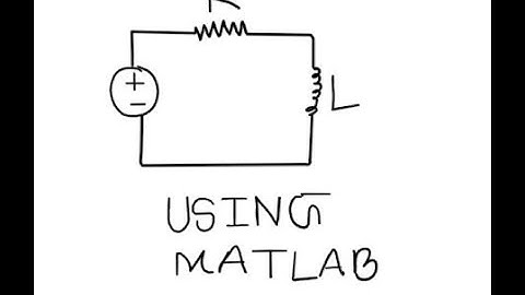 03 RL circuits voltage and current equation using matlab symbolic tool