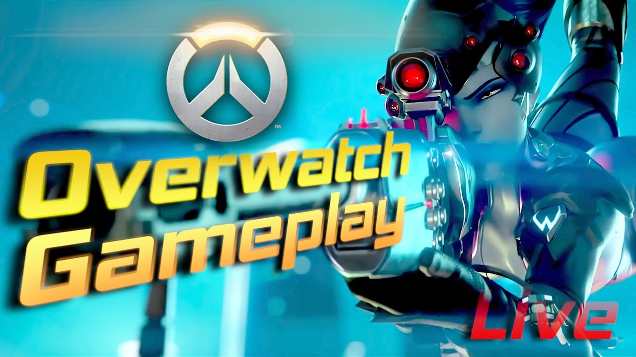 EPIC GENJI PLAYS! - Overwatch Gameplay (Livestream)