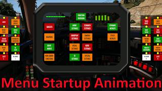 Knight Rider Mod Menu  - Startup and Closing Animation