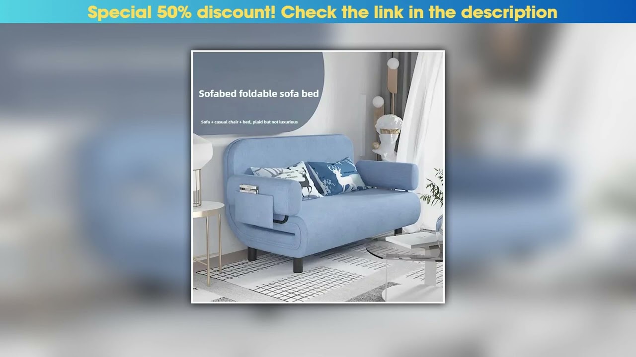 New Arrival Folding Lounge Chair, Sofa Bed, Dual-purpose Leisure Small-sized Sofa, Multifunctional•