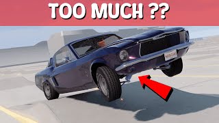 Ford Mustang Brutal Durability Test Beamng.drive