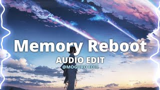 Memory Reboot - Vøj, Narvent Edit Audio