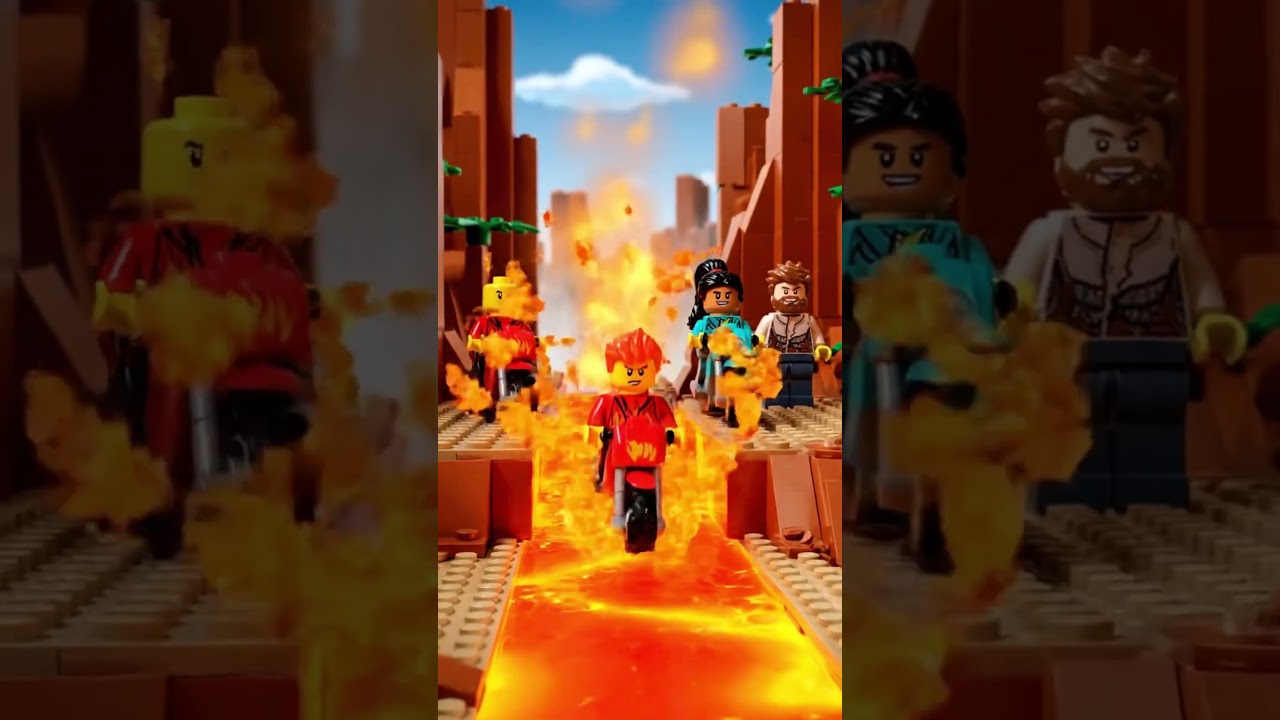 LEGO Volcano Escape: The Volcano Awakens 