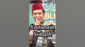 keutamaan Sodaqoh   Sedekah   Ustadz Abdul Somad Lc Ma  #uas #ustadzabdulsomad  #shorts