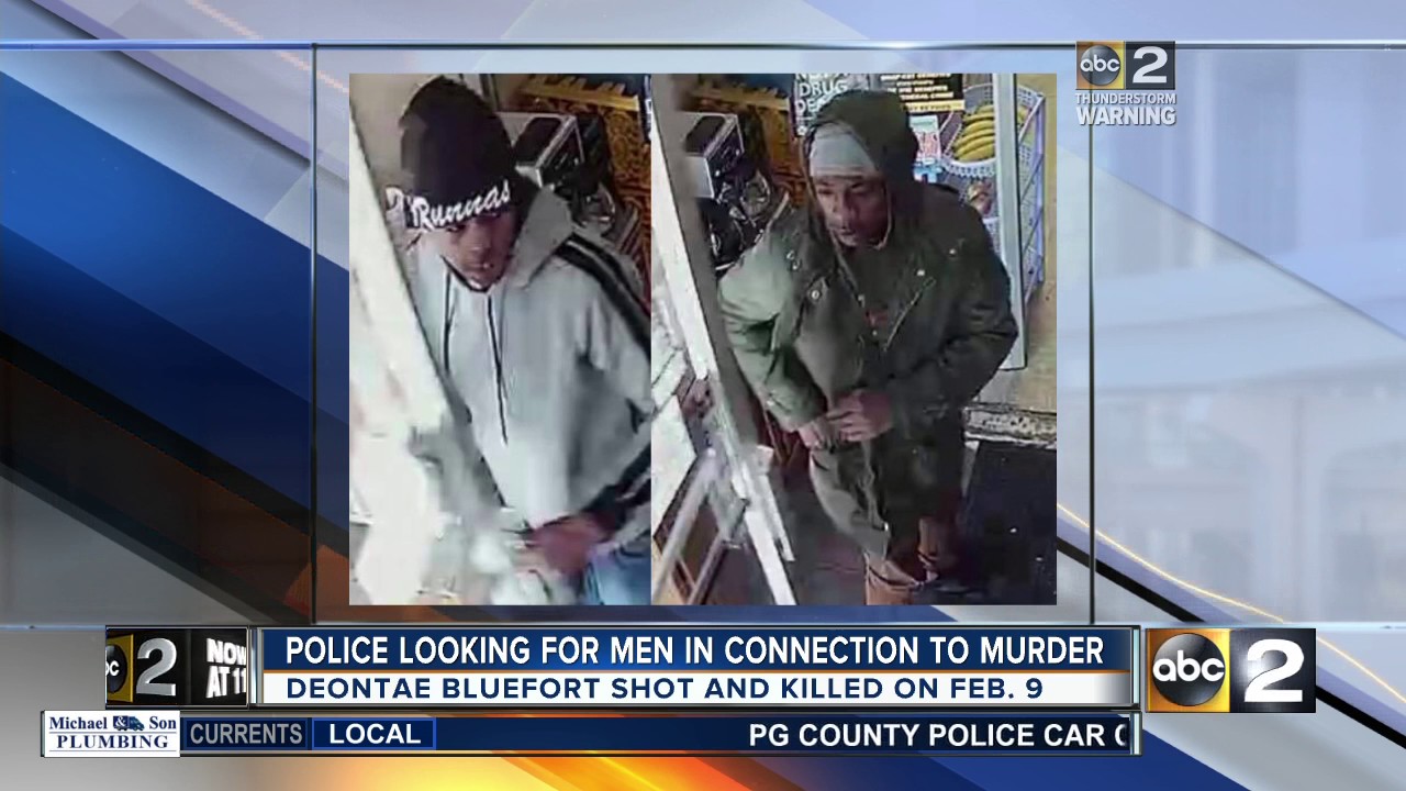 Police looking for men in connection to murder - YouTube