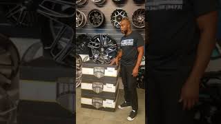 Dubsandtires.com Lexani Bavaria Black Wheels Black Rims 5 Star wheel 5 Spoke