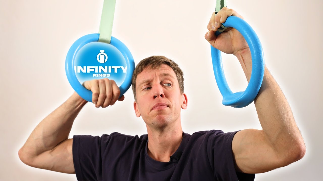 Infinity Rings Review - Gymnastics Rings With False Grip Support