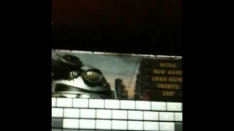 Fallout running on Nook Color with Cyanogen mod with DosBox Turbo