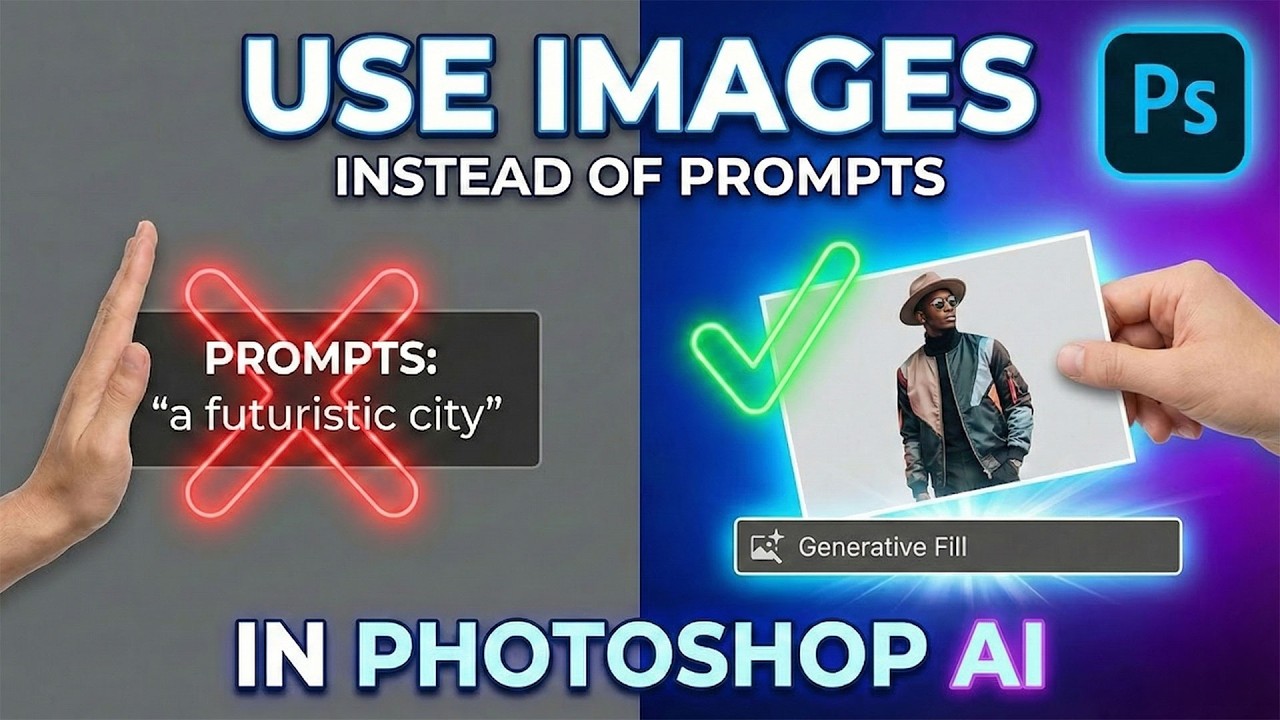 Это меняет принцип работы функции генеративной заливки в Photoshop.
