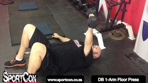 Sportcon Dumbbell 1 Arm Floor Press