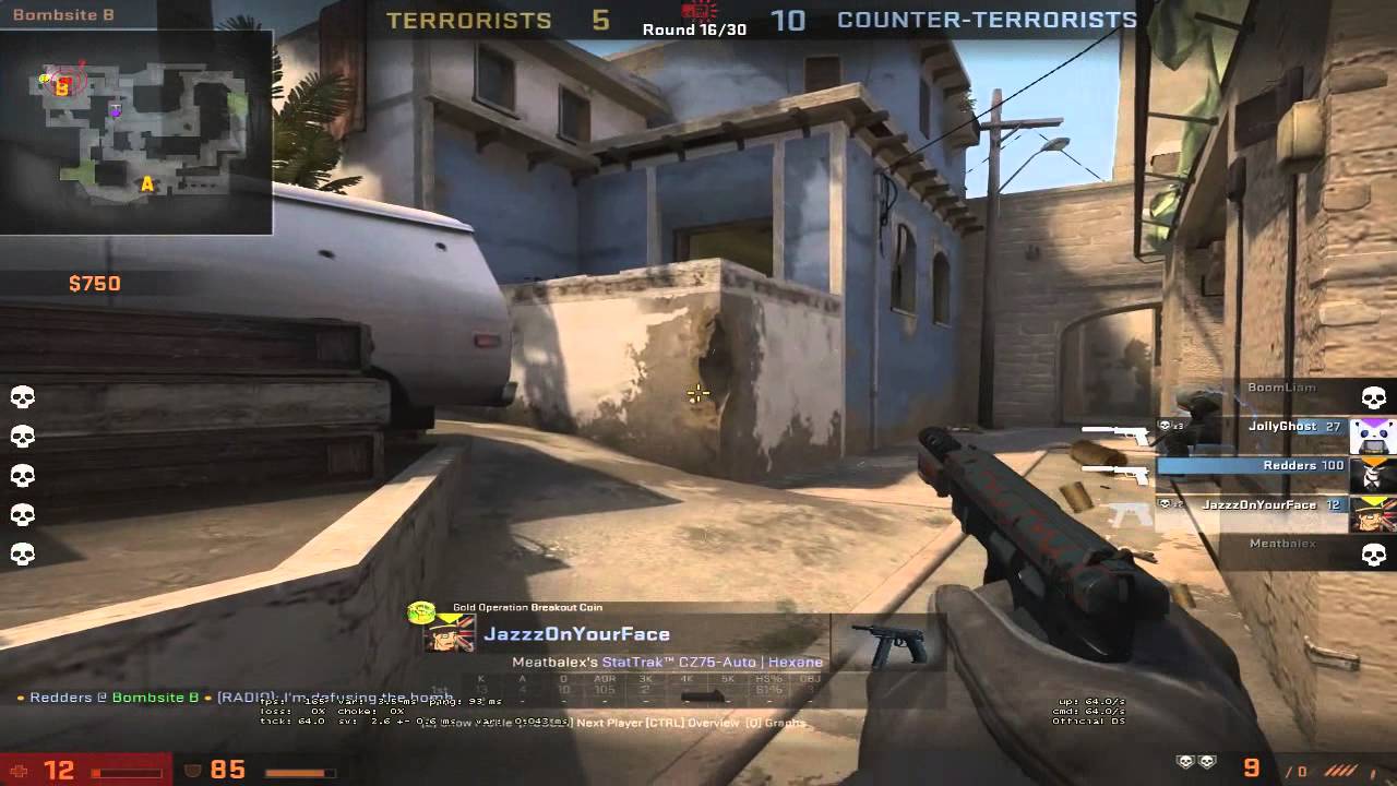 Counter Strike: Global Offensive - Full Competitive #1 [Mirage]