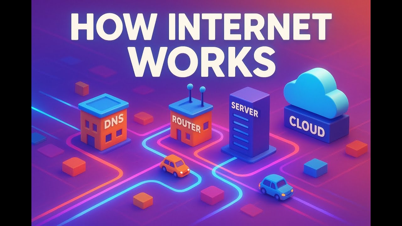🌐⚡ How the Internet Really Works: Simple Explanation! 🔌💡 - YouTube
