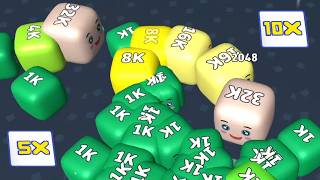 Cubes 2048.io Game NEW GAME🎲 How to play 🎲 Gameplay