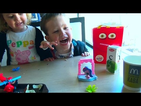 Трансформеры игрушки Хеппи Мил МакДональдс