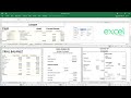 How to automate Accounting Ledger, Trial Balance, Income Statement, Balance Sheet in Excel | English