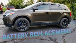 Ford Edge Battery Replacement 2007 Ford Edge Battery
