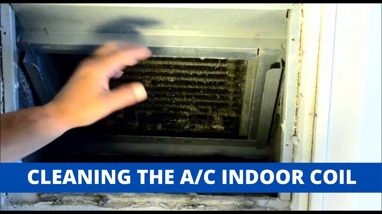Indoor Coil Cleaning - YouTube