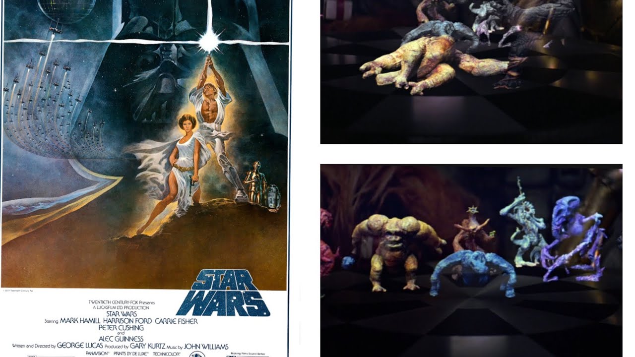 Star Wars a new hope 1977 stop motion shots - YouTube