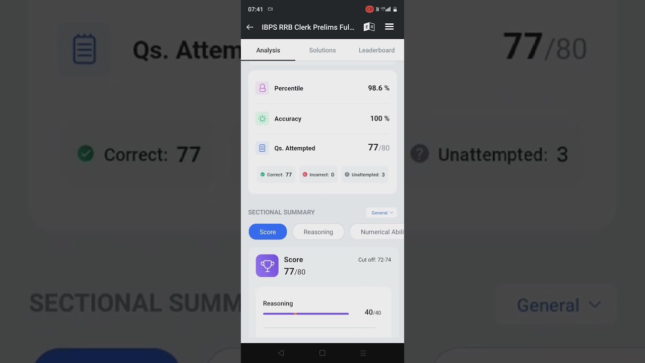 RRB clerk ||exam level Mock test✍️||testbook mock