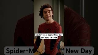 Spider-Man Brand New Day but 23% Smarter πΏ #spiderman #brandnewday #marvel #comedy