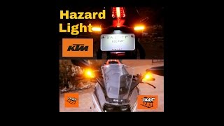 KTM RC 390/RC 200 | hazard light / blinker adaptor | DUKE 390/200 |