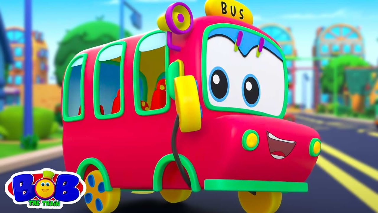 Rodas no ônibus e mais Músicas de Transporte para Crianças