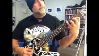 How to play Van Halen Hang 'Em High on guitar