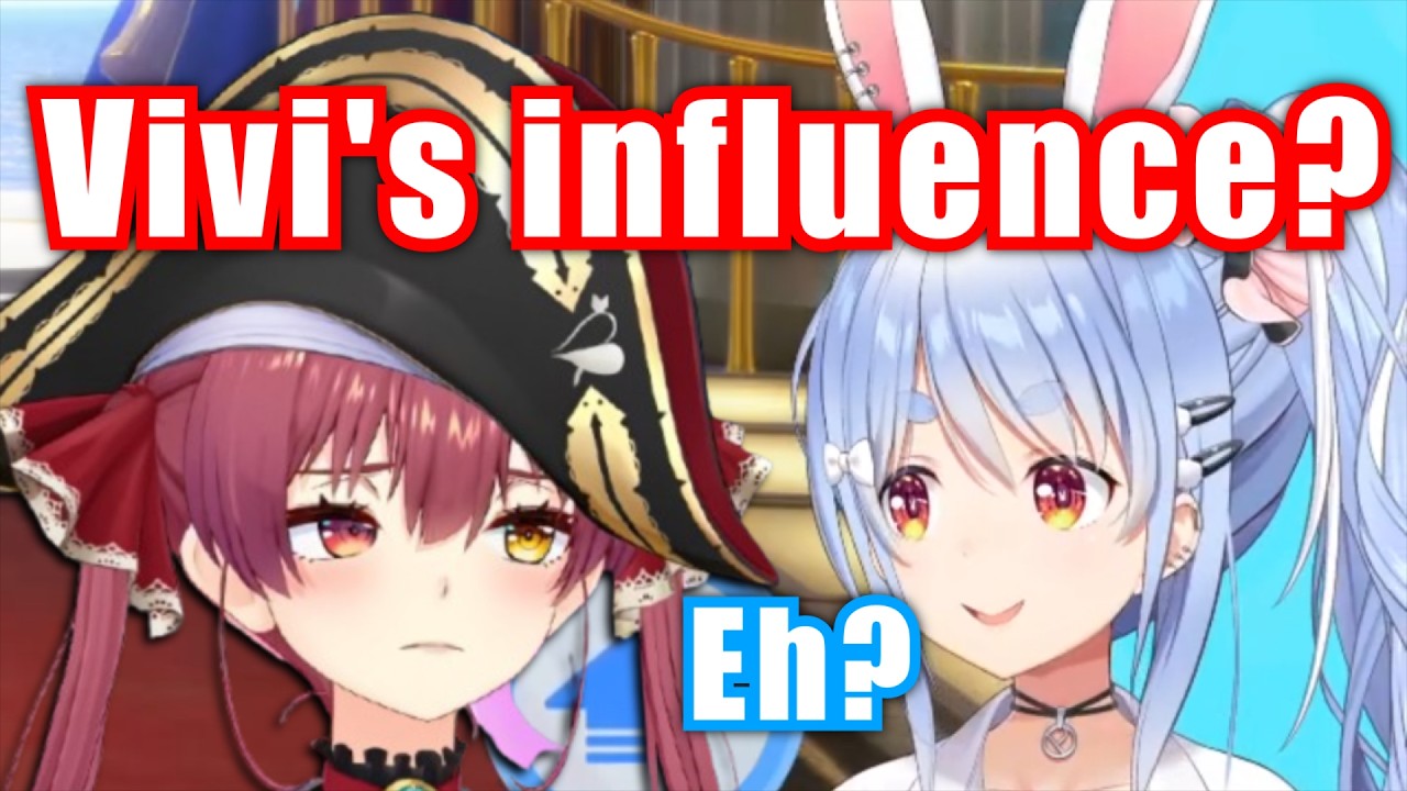 Marine's Jealous That Pekora Has Been Influenced By Vivi (PekoMari Collab)【Hololive】