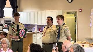Ben - Eagle Scout Ceremony 4/19/25
