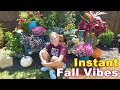 Instant Fall Garden Makeover | No Planting Required