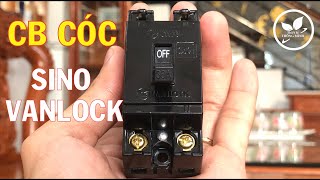 CB CÓC SINO VANLOK 30A (BS121) | Thiết Bị Thông Minh
