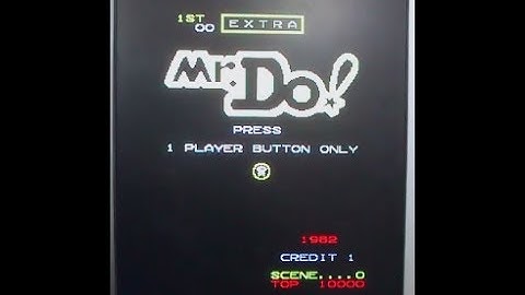 60-in-1 Classic Arcade Multigame JAMMA PCB GAME #4 Mr. Do!