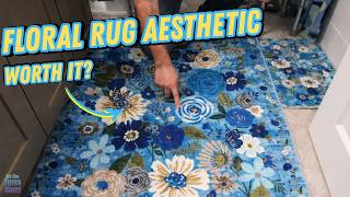 Blue Floral Rug — Looks Good in Any Room?