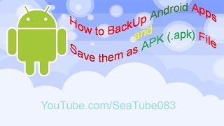 How to BackUp Android Apps and Save them as APK file screenshot 3