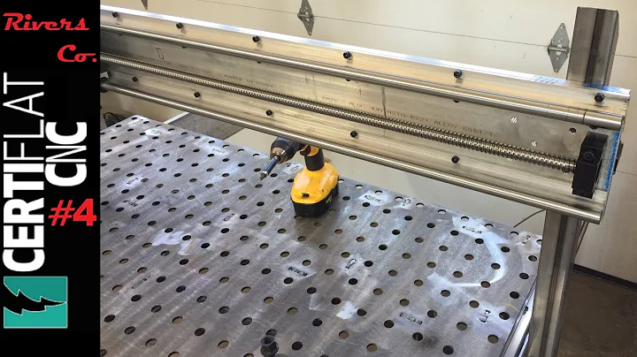 DIY CNC on Certiflat Welding Table Part 4: X Axis Gantry