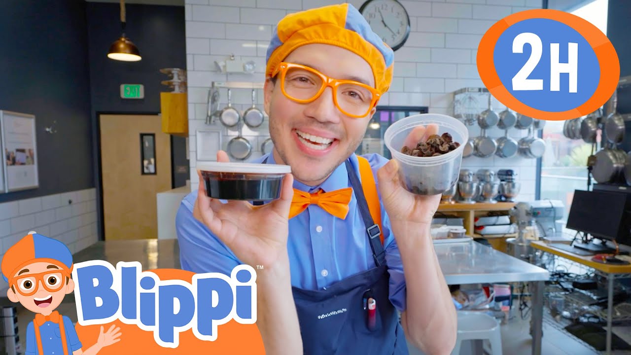 Gourmandise Cooking School + 2 Hours of Blippi Educational Videos ...