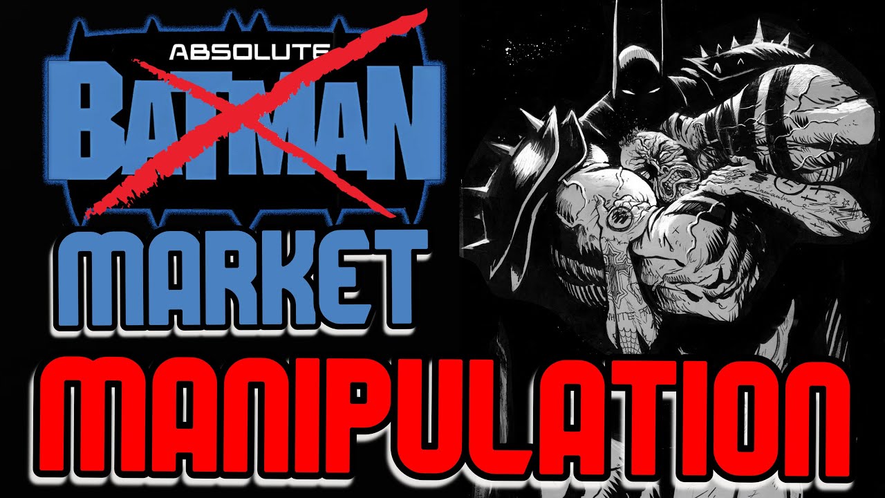 БЕЗУМНЫЙ эксклюзивный ежегодный выпуск Absolute Batman от Felix Comics Art и Дэниела Уоррена Джон...