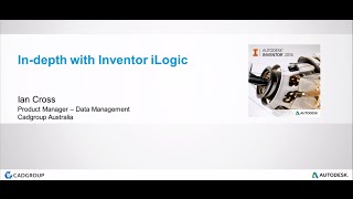 In depth with Inventor iLogic