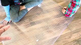 Desk chair roller mat