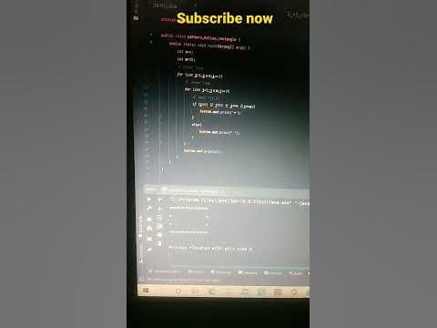 java pattern program hollow rectangle code - YouTube