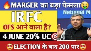 IRFC Share news | IRFC share latest news ।Irfc share latest news today || IRFC share latest news