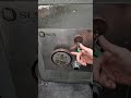 Heavy SLS safe door working as smooth as silk