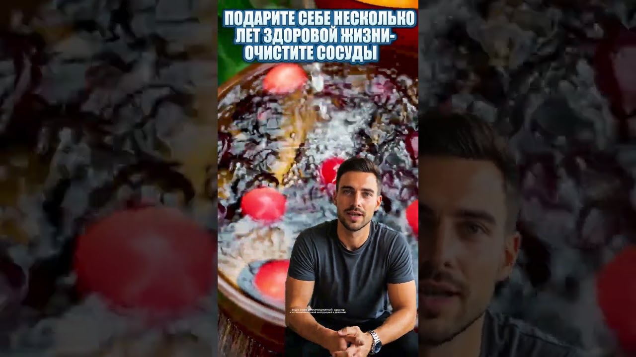 ЧИСТКА СОСУДОВ НАТУРАЛЬНЫМ СРЕДСТВОМ 