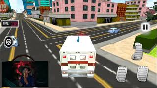 Ambulance Rescues 3D / Lái xe cứu thương đường phố - Android game play 2019. screenshot 1